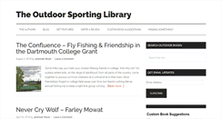 Desktop Screenshot of outdoorsportinglibrary.com